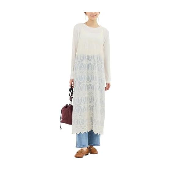 ROPE  PICNIC One Piece Lace Cami Dress Women s