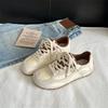 2025 Summer New Retro Color Matching Forrest Gump Shoes Women's Versatile Casual Sports Shoes Flat Comfortable Lace-up German Training Shoes
