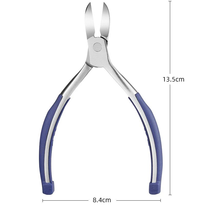 Professional Stainless Steel Eagle Nail Clippers, Dead Skin Scissors Tools, Dental Pliers Handle Nail Groove Beauty Pliers