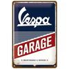 BarArtPro Vespa Tin Sign Art Decor Motorcycles Printed Metal Plaque - Vintage Pin Up Wall Art for Pub Interiors & Cafe Ambiance