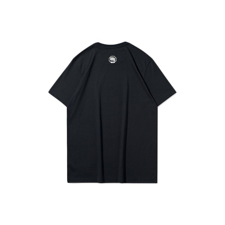 Li Ning Badfive Basketbalová série Tričko s krátkým rukávem Pánské Topy Černá AHSQ529-2