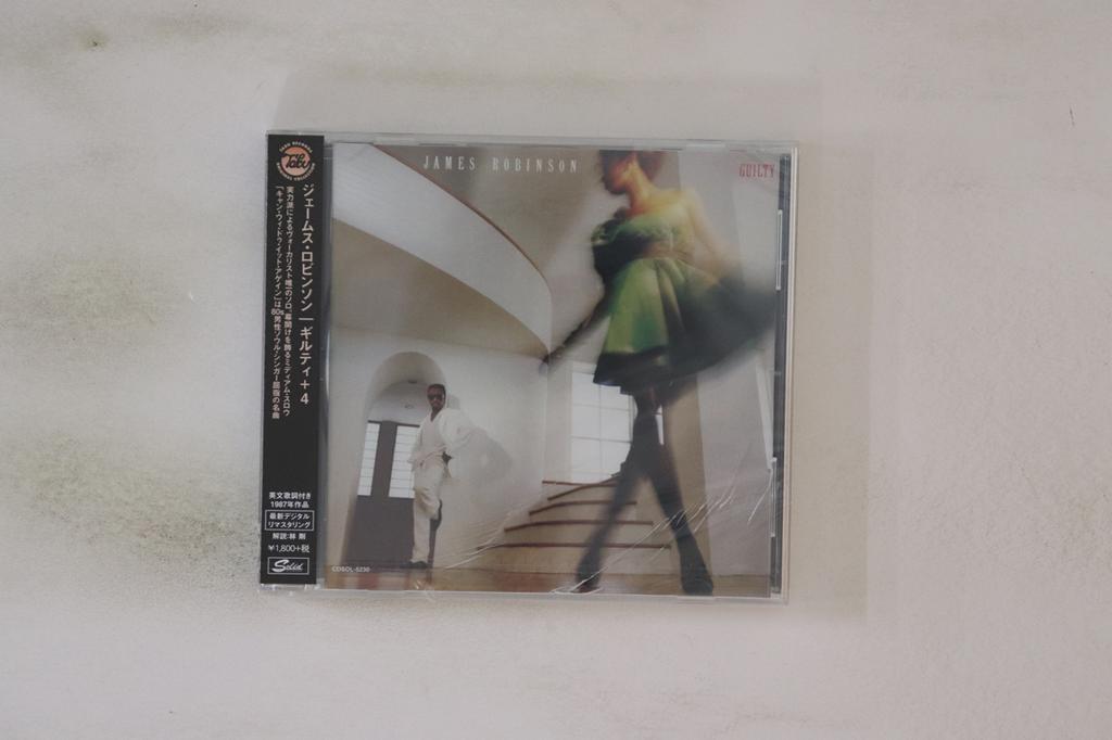 CD JAMES ROBINSON - Guilty CDSOL5230 TABU 2013 Japan Obi Soul/Funk Used