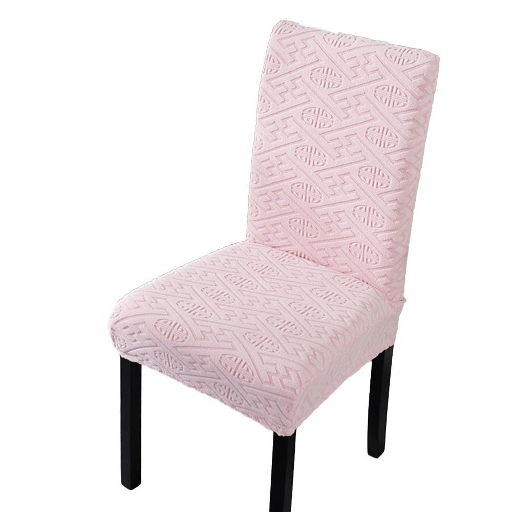 Elastic Stretch Dining Chair Cover Jacquard Chair Cushion Cover Waterproof Seat Covers Chair Protectors