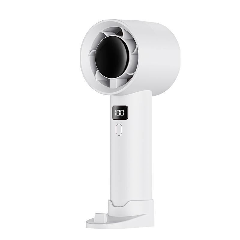

Portable Mini Handheld Fan with Wireless Charging for Home, Office, and Student Use 16x6x3.3 cm белый