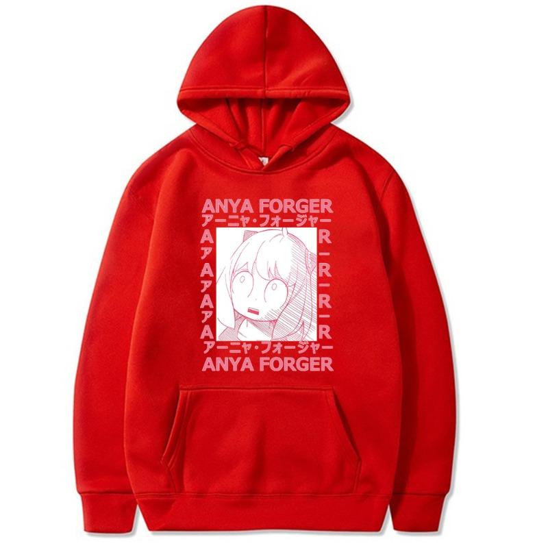 

Anya Forger Japanese Animation Printed Men s Hoodie Hoody Y2K Clothes Vintage Fashion Casual Unisex Long Sleeve 3XL