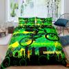 Husa de plapumă pentru bicicletă cu model tie-dye pentru jocuri sportive - Design Mountain Bike