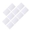 10 Sheets Hex Textured Stickers Sweat Absorbent Non Slip Grip Sticker for Gaming Mouse Mobile Phone