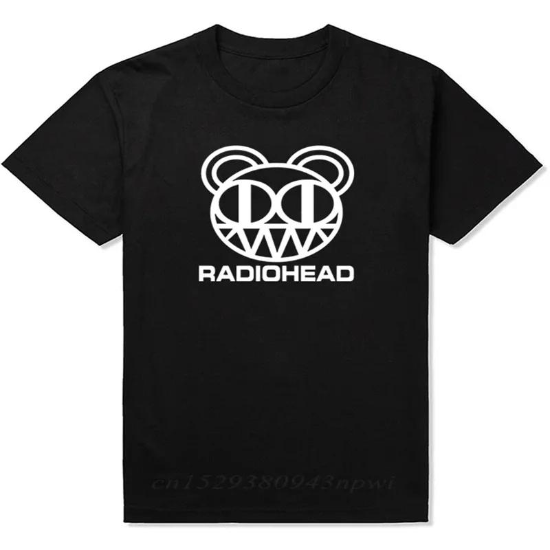 ZX TEE Radiohead T Shirt Men Vintage Classic Tees North America Tour Rock Boy Women's TShirt Camisetas Hombre Hip Hop Street Casual Top