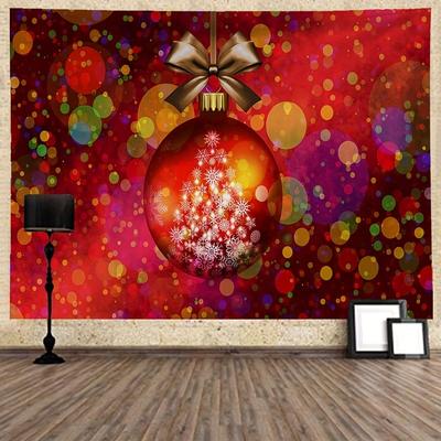 Weihnachten Kristall Ball Zimmer Tapisserie Schlafzimmer Nacht Wand Tuch Hintergrund Wandbehang Tapisserie
