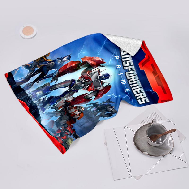 Beach Towel with Bumblebee and Optimus Prime3 Pattern - soft,absorbent,machine washable Lightweight&Modern,swimming,Travel Essentials