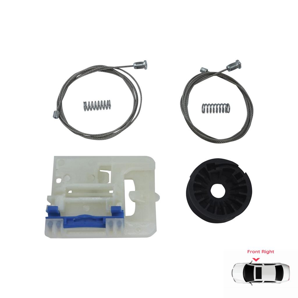 BWR5216 Electric Window Regulator Lifter Repair Kit Front Right Door for Ford Transit Custom Tourneo MK1 V362 F3 FY FZ 2012-2023