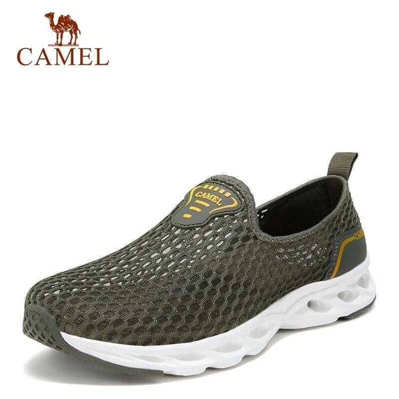 Camel Breathable Anti-Slip Casual Walking Shoes
