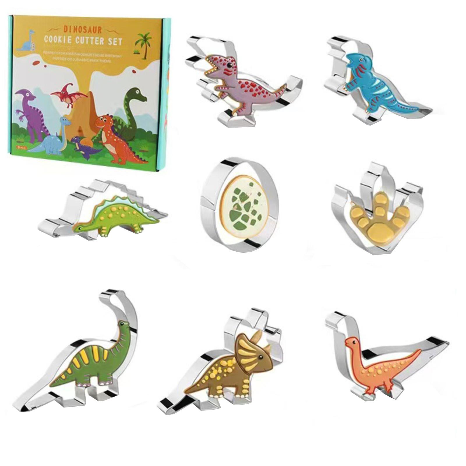 

8PC Cookie Cutter Set - Fondant Tools With Storage Case For Baking And Making One Size