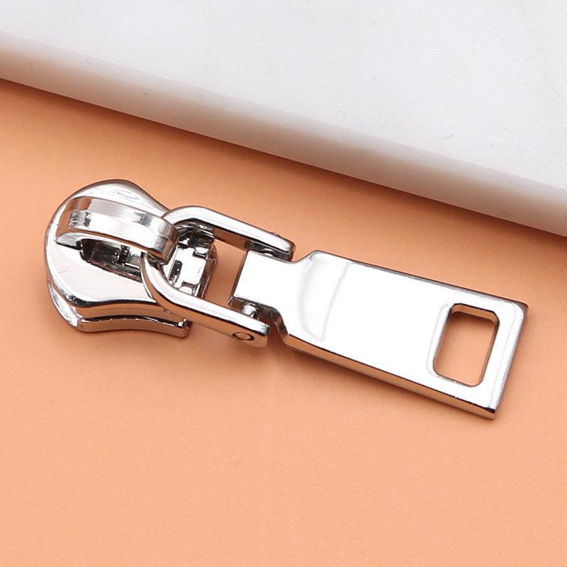 Metal Zipper Head Accessories No. 3, No. 5, No. 8, Clothes, Jackets, Bags, Jackets, Universal, Removable Pull Lock.