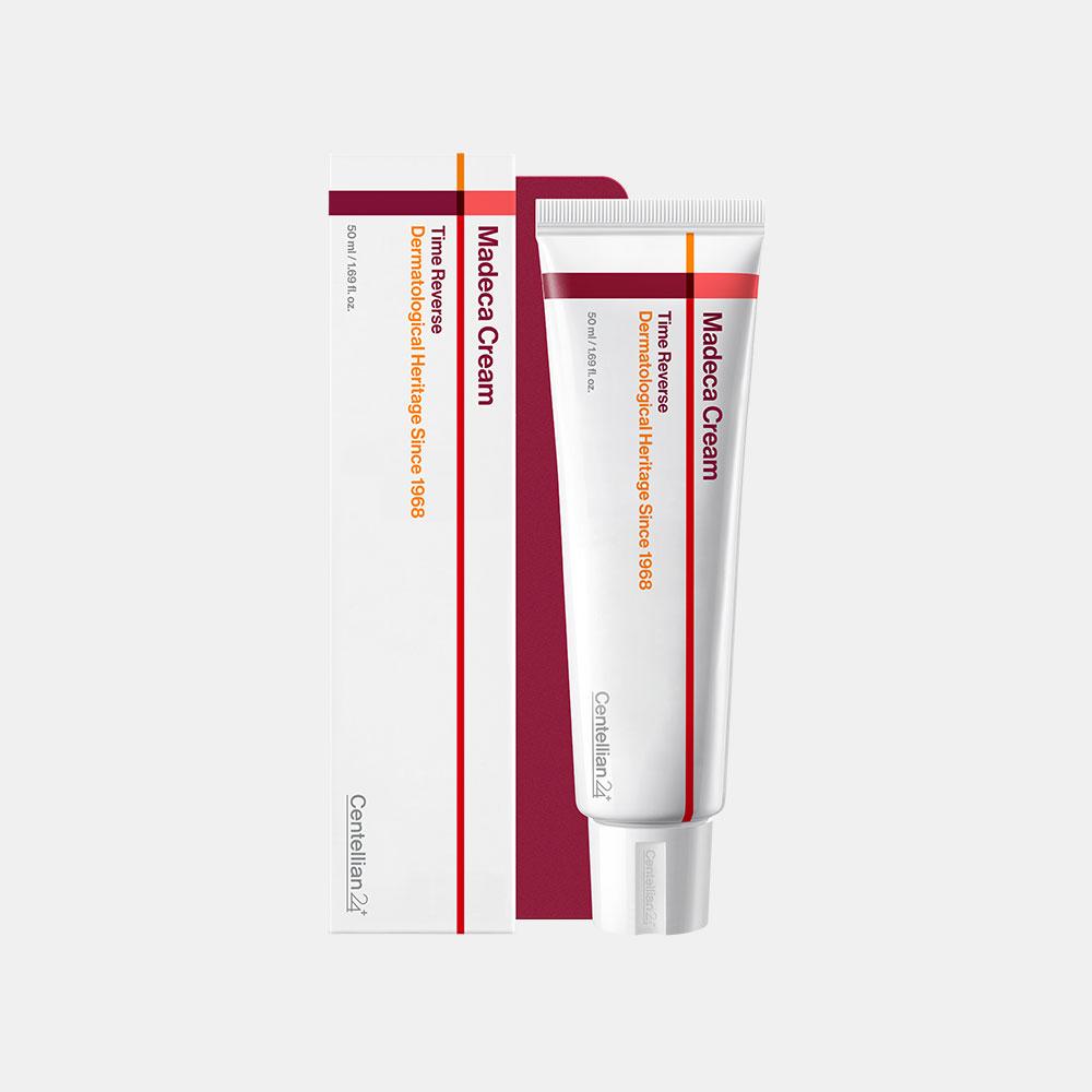 CENTELLIAN24 Krem Madeca Time Reverse (50 ml) – Rozjaśniający krem do twarzy Anti-Ageing z TECA i peptydami, koreański