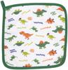 Skater Baby Meal Set with Mascot, Hand Towel, Baby Apron, Spoon, Fork, Lunch Plate, Antibacterial, Microwave and Dishwasher Safe, Dinosaur Picture Boo