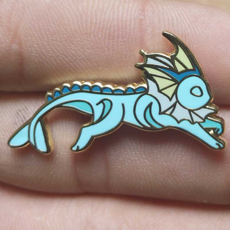 Pikachu Enamel Pins Eeveelution Eevee Lapel Badges Cute Anime Backpack Decoration Metal Brooches Gifts