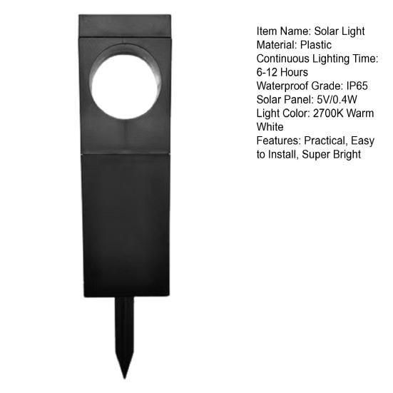 Zewnętrzna lampa solarna LED Super Jasna IP65 Wodoodporna Automatyczne Włączanie/Wyłączanie Łatwa w Instalacji Lampa Solarna Dekoracja Ogrodu