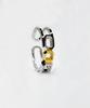 Kudos Interlocking Triple Octagon Ring
