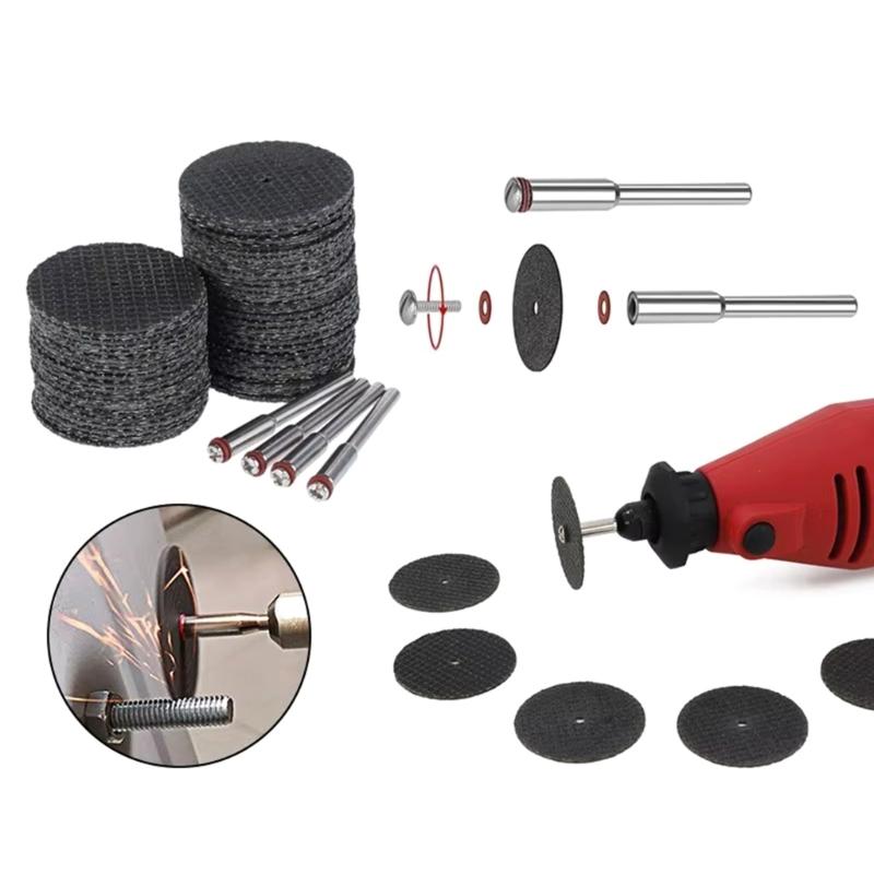 64pcs Fiberglass Reinforced Cutting Wheel High Durability Mini Metal Cutting Discs set for Rotary Tool Accessories