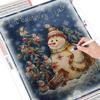 Diamond Painting Christmas Snowman Full Drill Square Cross Stitch Handicraft Diamond Embroidery Landscape Handmade Gift