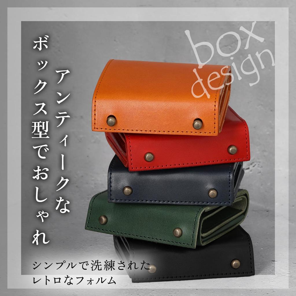 Bifold Tochigi Genuine Mini Small Compact Coin Easy To Easy To Book Box Made In Bills Will Not Leather Large Giboshi Hik0010 Men's Wallet, Leather,