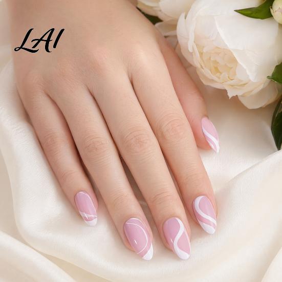Whitening Nail Wraps 150PCS Stickers French Style Polish Set Versatile Easy Home Manicure Kit Multi-Sized Full Cover Smooth DIY Manicure for Women