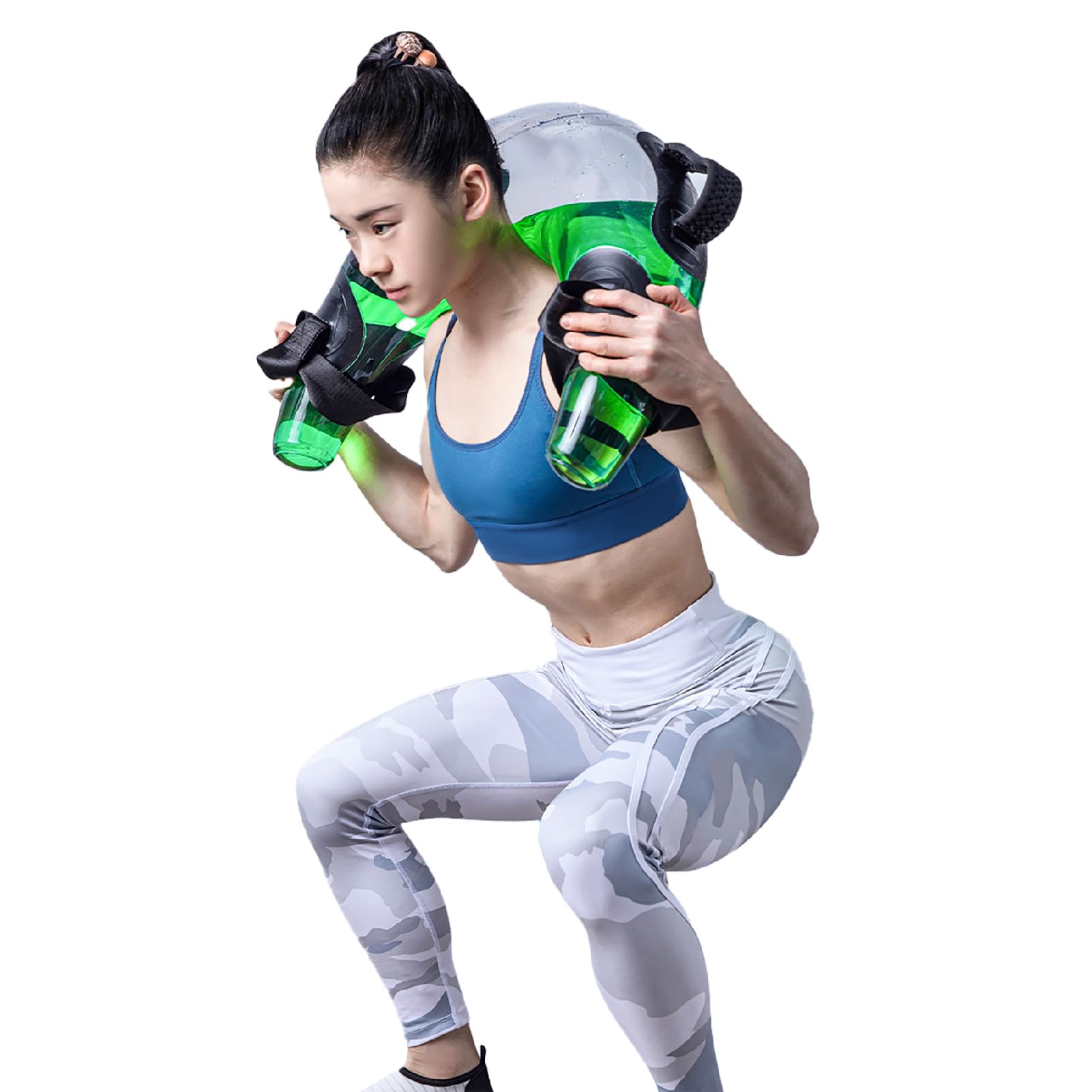 

CAWKAY Water Bag for Core Training, Squats, Aerobics, Strength Training, Exercise, Fitness, Weightlifting, and Weight Training