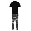 Rick And Morty Mens Grid Pyjama Set
