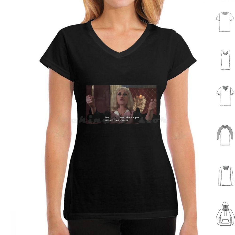 Death To Those Who Support Mainstream Cinema T Shirt Big Size 100 Cotton Cecil B Demented Cecil B Demented John Waters John