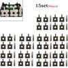 15 set(totalt 90 st) Nickellist 26*22mm 90ST Bra svetsningsprestanda