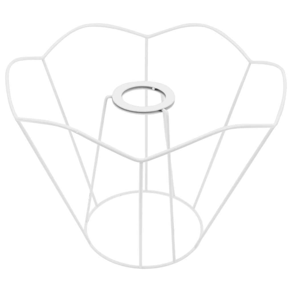 Lampshade Frame for Desk Light Retro Decor Photo Wire Frames Iron DIY Ring Picture