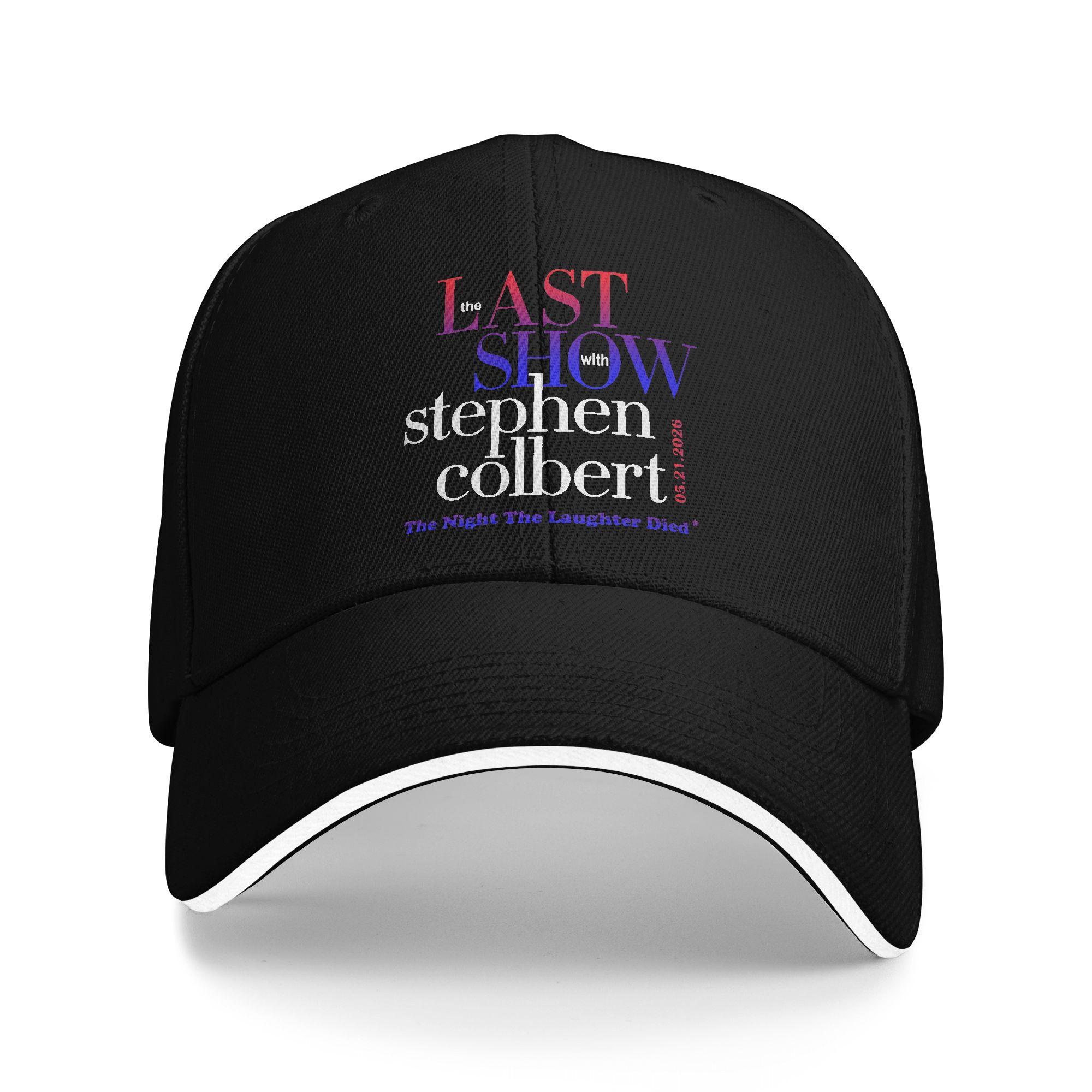 Stephen Colbert The Late Show Caps For Unisex Stylish Baseball Cap Dad Hat Golf Headewear Gift One Size
