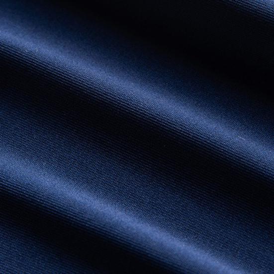 Men T-shirt Anti-shrink V Neck Thin Polyester Men Summer Fitness T-shirt for Gym