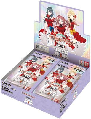 Bandai UNION ARENA Booster Pack Gakuen Idolmaster 16 Packs Vol.2 [EX13BT] (BOX)