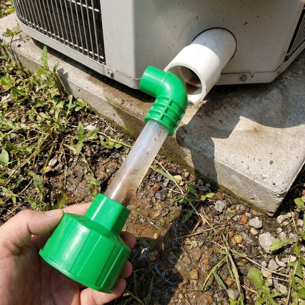 Plastic AC Condensate Drain Unclogger Universal Vacuum Unclog Connector Tool  Drain Maintenance