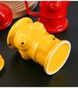 Creative Fire Hydrant Ceramic Cup, Red Three-dimensional Shaped Water Cup, High-value Mug