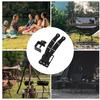 Camping Lantern Stand Foldable Outdoor Camp Suppplies Camping Lamp Hanger For Travelers Fishermen Hikers Tailgate Parties