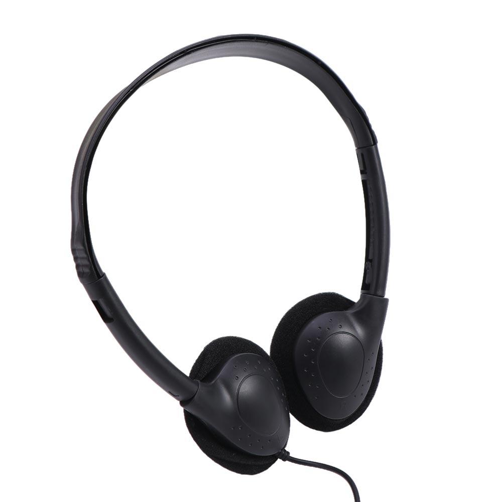 Wired Headworn Wired Headset Black Headphone Universal Headset Cellular Wired Headset  Gift