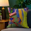 H-Henri M-Matisse Painting Pillow Case Home Double-Sided Printing Short Plush Colorfast Microfiber Cushion Cover