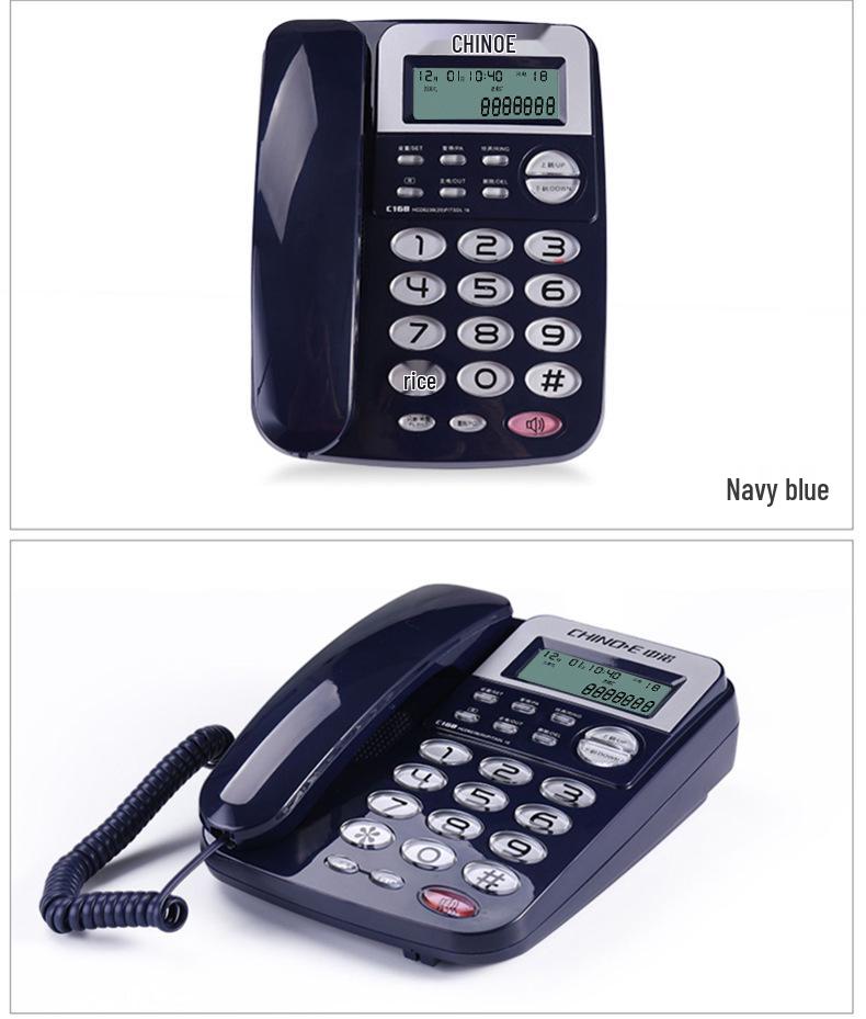 Zhongnuo C168 Caller ID Landline Phone for Home & Office