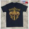 Motörhead 50 Years Anniversary Swords & Warpig Black Unisex T-shirt Size S-5XL
