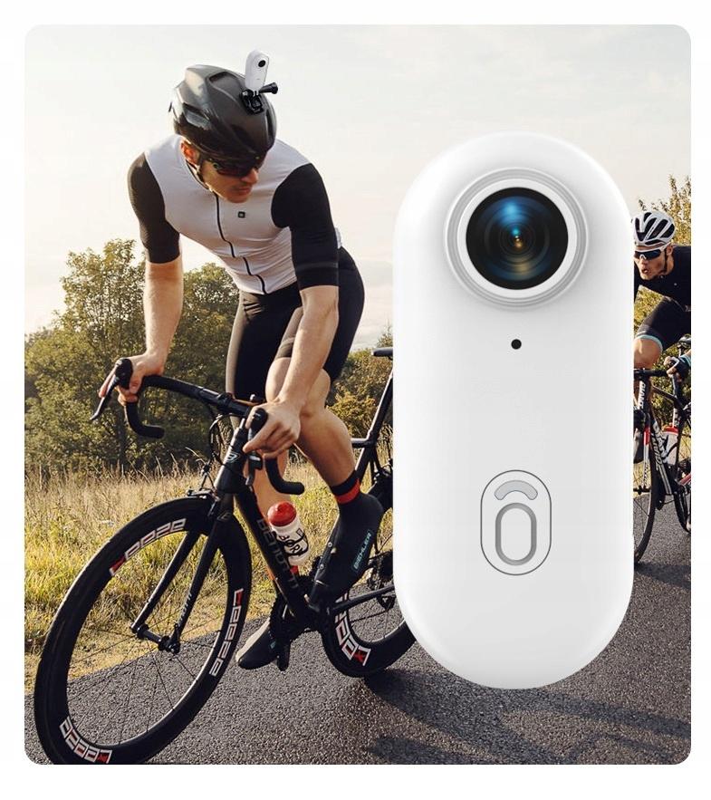 Mini kamera sportowa hd 1080p wodoodporna kąt 140° wifi adaptery akcesoria