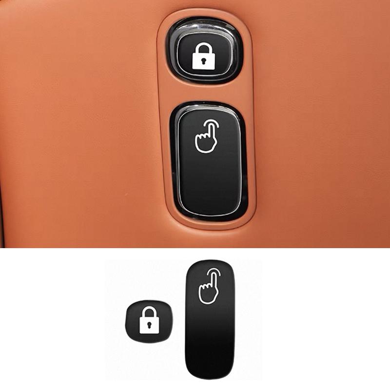 For GAC Trumpchi S7 2025 2026 Front Hood Fuel Tank Switch Glove Box Button Epoxy Protective Stickers Accessories