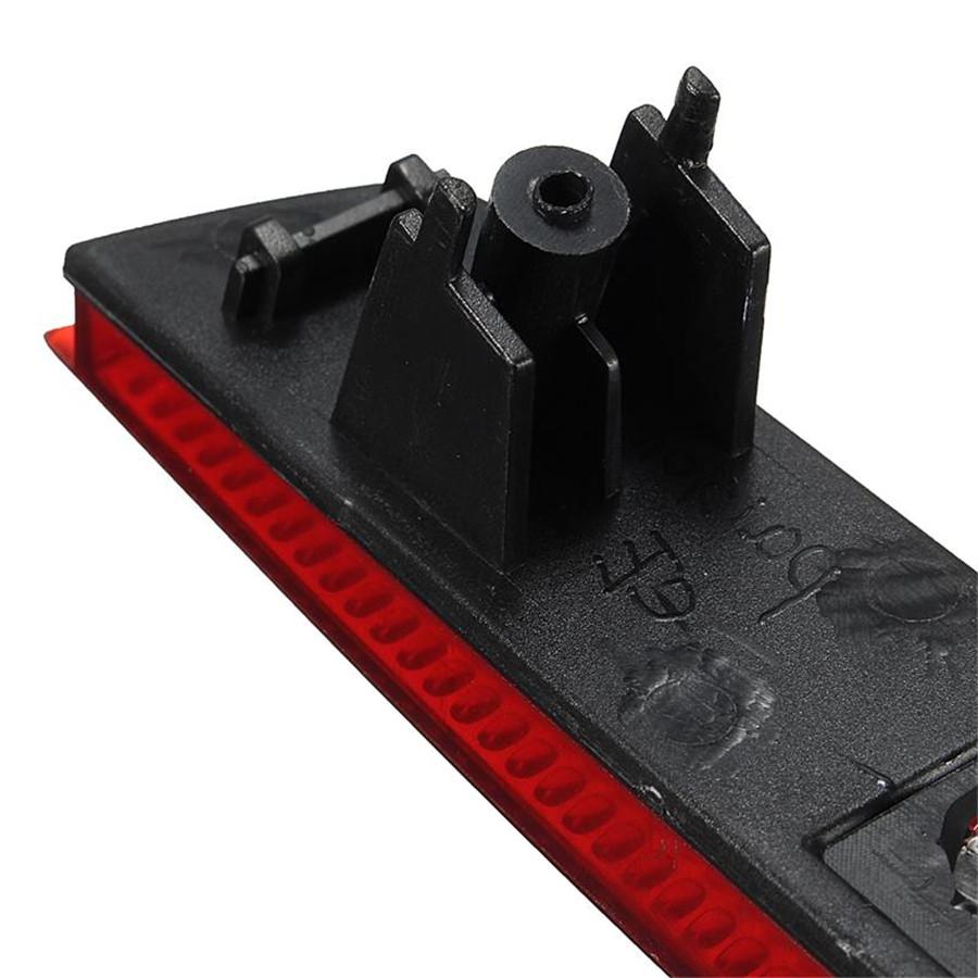 2X LED Bumper Reflector Red Lens Tail Brake Light Lamp For Nissan Juke//Infiniti