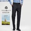 Men's Straight-Leg Wrinkle-Free Business Casual Pants