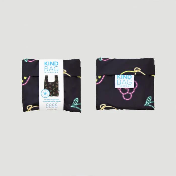 [KINDBAG] Neon Fruits Reusable Mini Kindbag