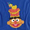 Sesame Street Unisex Adult Ernie Nutcracker Christmas T-Shirt