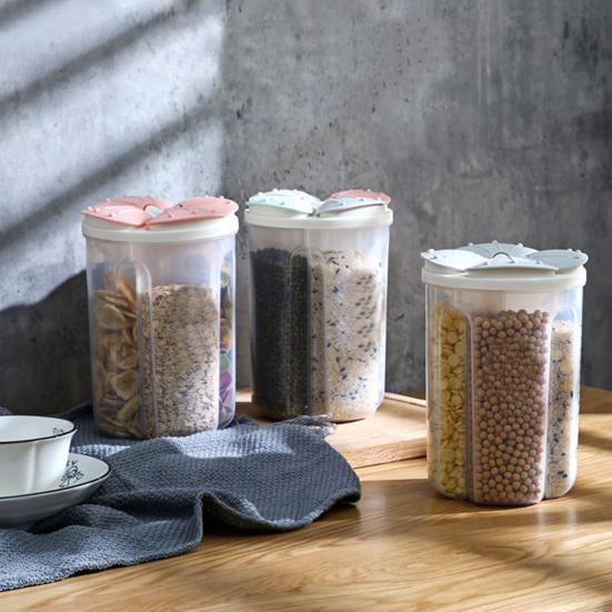 

Кухня Сушеная бутылка Банка Крышка для хранения зерновых продуктов Пластиковая крышка Прозрачный контейнер