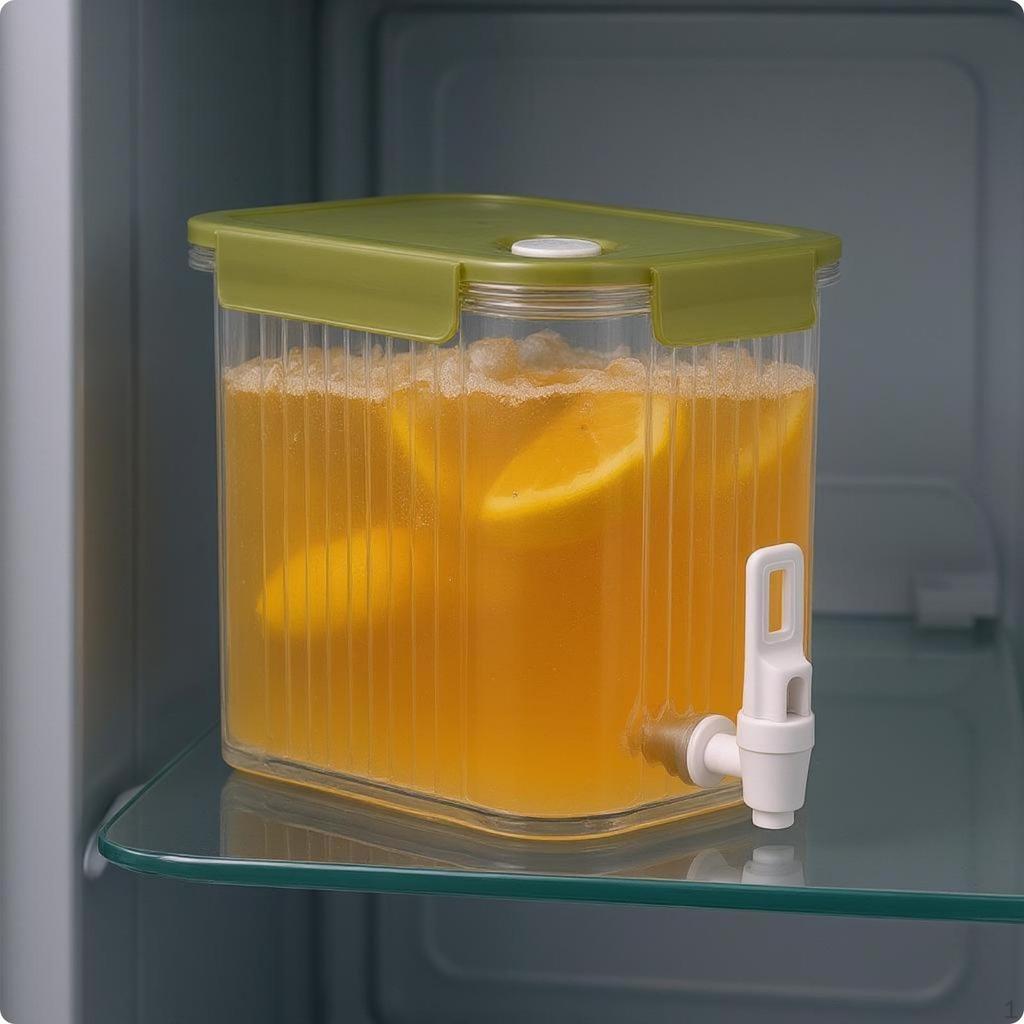 Refrigerator Drink Dispenser LeakResistant Clear Beverage Silicone Gasket Household Liquid